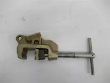 Salisbury 760CM3T , 1.5" Bronze Flat Face Grounding Clamp W/SS T-Handle