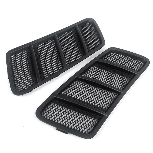 2 Pcs Front L+R Hood Air Vent Grille Cover For Mercedes W166 GL ML350 2012-2015 - Foto 6 di 10