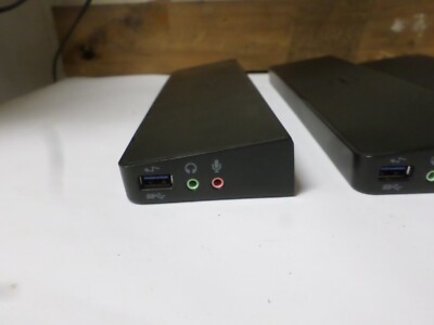 Lot of 5 Dell D3000 SuperSpeed USB 3.0 Docking Stations HDMI DVI
