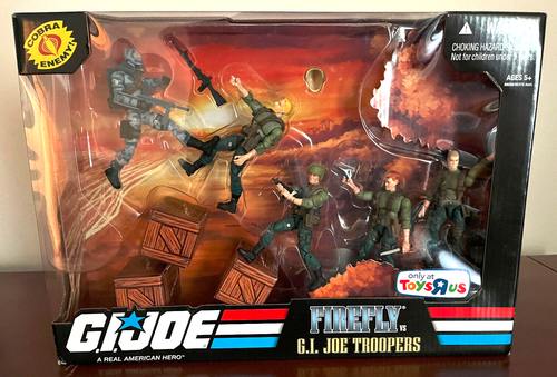 GI JOE 2008 Firefly with Green Shirt troopers ~ NEW IN BOX UNOPENED!!! - Picture 2 of 3