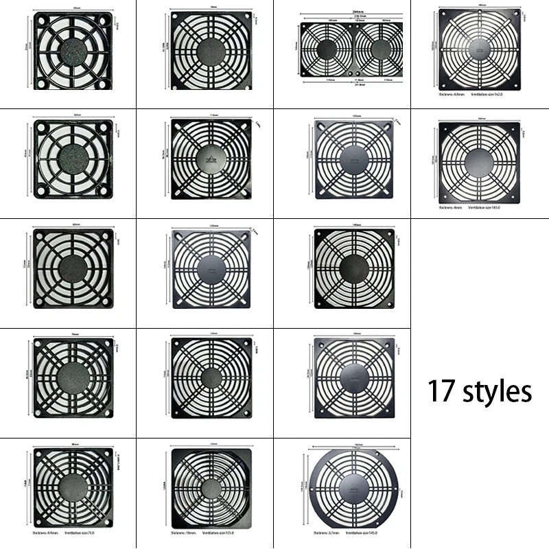 Fan Dustproof Case Guard Grill Protector Cover for PC Computer Fans Filter NEW - Image 3 of 4