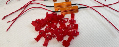 2X 50W 6ohm Load Resistors Fix LED Bulb Fast Hyper Flash Turn Signal Blink Erro