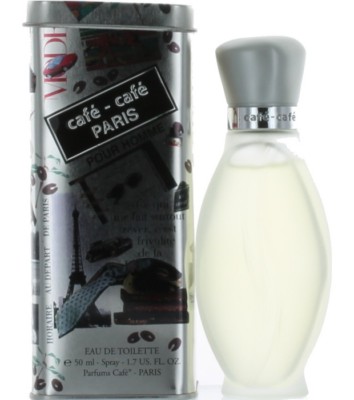 Café Pour Homme By Cafe Parfums para Hombre EDT Colonia Spray 50ml Nuevo en Caja