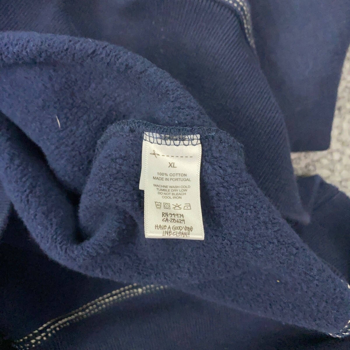 Stussy Contrast Stitch Label Crew Mens XL Blue Sweatshirt | eBay Stussy Contrast Stitch Label Crew Mens XL Blue Sweatshirt | eBay