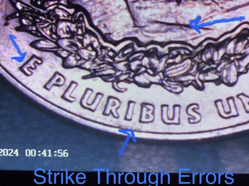 2009 D N Mariana Islands 25C *AU*Doubled Die Hub Doubling Die Chip *KEY YEAR* - Picture 20 of 24
