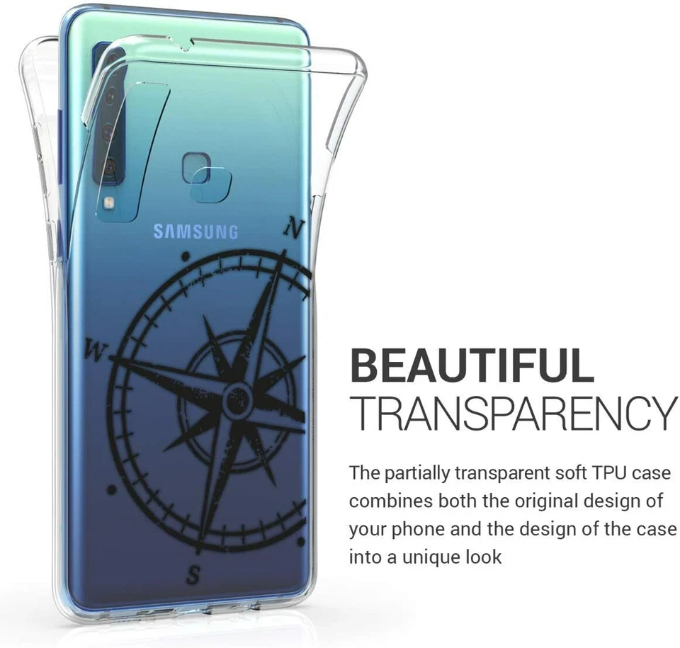 Funda Kwmobile Compatible con Samsung Galaxy A9 2018 Cristal TPU Silicona Foto 2 de 4