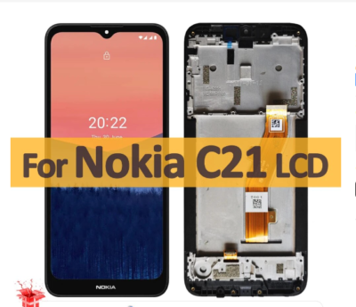 For Nokia C21 TA-1356, TA-1352 LCD Display Touch Screen Digitizer