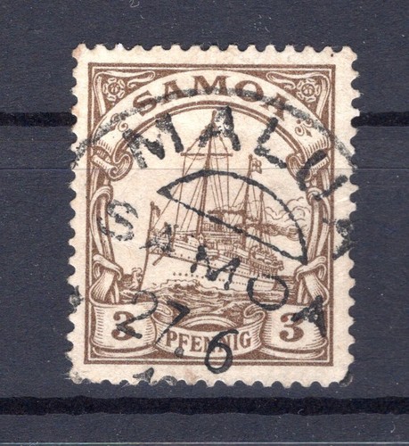 Samoa 7 Ideal Malua Stamped (T6738