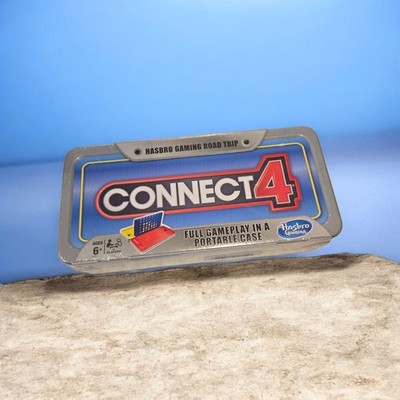 Hasbro Gaming Road Trip Series Connect 4 Game in Portable Case New-Sealed(C-22)