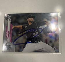 2020 Topps Chrome Rookie Auto Jesus Tinoco U-31 IP Auto RC