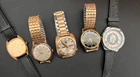 New ListingLot Of 5 Vintage Mens Watches | Untested