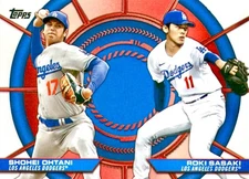 Shohei Ohtani Roki Sasaki RARE ROOKIE RC TOPPS INVESTMENT CARD SSP ROY MVP MINT