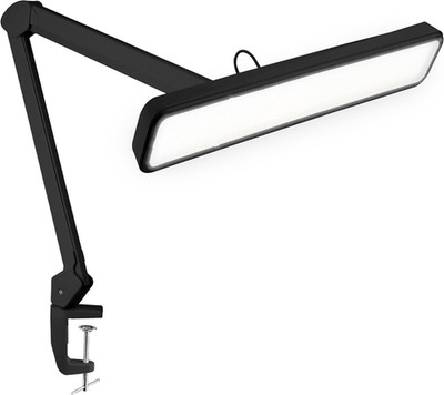 XL 2,500 Lumens LED Task Lamp for Manicure Table, Crafts, Workbench, Office (Bla
