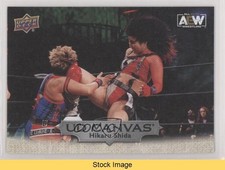 2022 Upper Deck AEW All Elite Wrestling UD Canvas Hikaru Shida #C29 READ 0w6