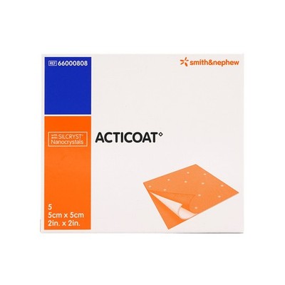 ACTICOAT Wundauflage 5 x 5 cm (5 Stk.)