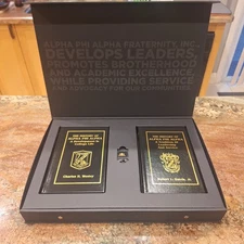 Alpha Phi Alpha Fraternity Members Box Vol 1 & 2 College Life & Leadership