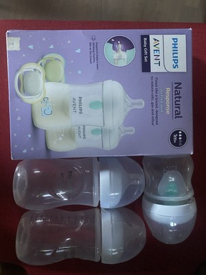Philips Advent 5 Baby Flaschen Set + 2 Schnuller Neu Anti Kolik
