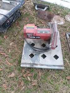 MK Diamond Tile Saw MK-170 115 VAC 5.6 AMP 50/60HZ as shown