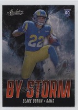 2024 Panini Absolute By Storm Orange Spectrum /75 Blake Corum #BS-BCM 3wc