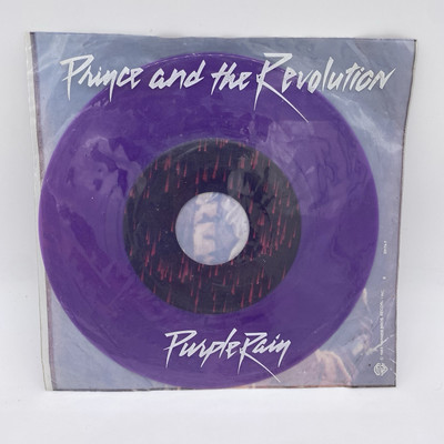 1984 Prince And The Revolution God / Purple Rain 45RPM Vinyl