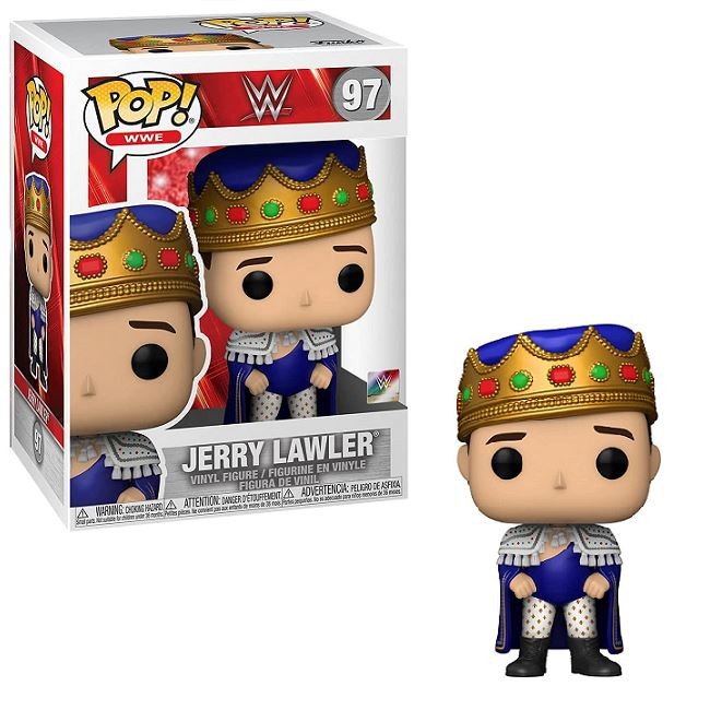 Jerry Lawler #97 - ¡Funko Pop De Lucha Libre! Wwe [Metálico]