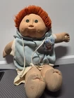 Vintage Cabbage Patch Doll With Red Hair And Blue Eyes, Well Played Condition