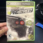 Need For Speed ProStreet Platinum Hits - Xbox 360 CIB TESTED AND WORKING