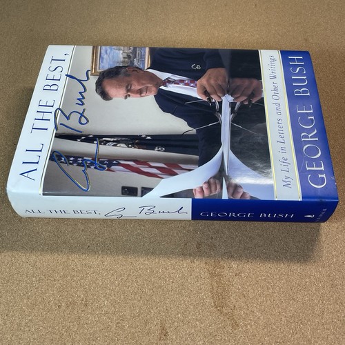 “ALL THE BEST” President George H W Bush (signed) Vintage Hardcover Book, - Picture 7 of 7