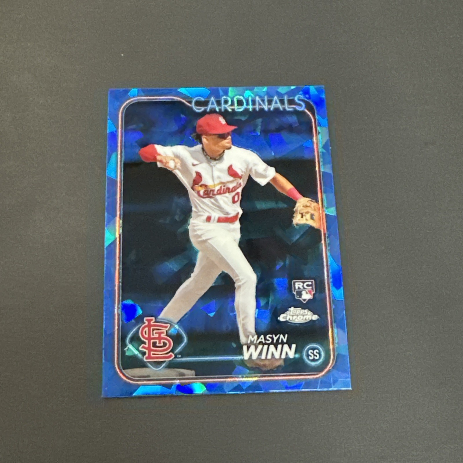 2024 Topps Chrome Sapphire Edition - Masyn Winn #480 (RC)