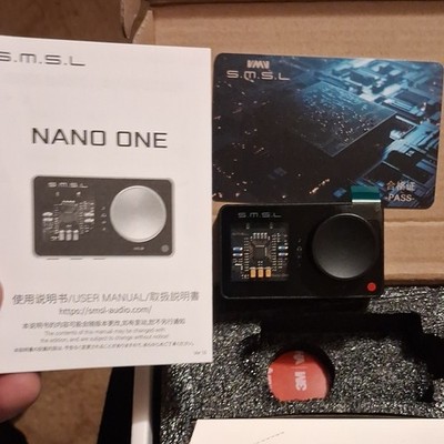 S.M.S.L NANO ONE USB Audio Interface Desktop 7.1 Virtual w/ 3.5mm Jacks