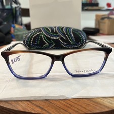 Vera Bradley Eyeglasses Frame Christina Paisley Dot 55-14-135