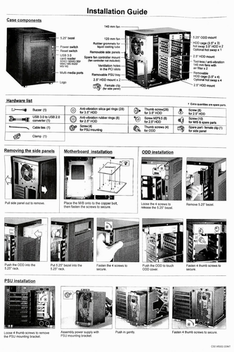 Obudowa komputera firmy Integer Computers, ATX, Micro-ATX, czarne aluminium model B-650 - Zdjęcie 11 z 12