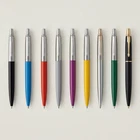 6 Pcs Parker Style Ballpoint Ball Pen - Limited Edition Colours - Black Blue Ink