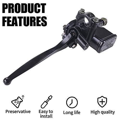  Front Brake Master Cylinder Lever Pump (Right Side) with 8mm Mirror Hole for 