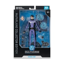 McFarlane DC Collector Edition  51 COSMIC BOY  PLATINUM CHASE PRESALE