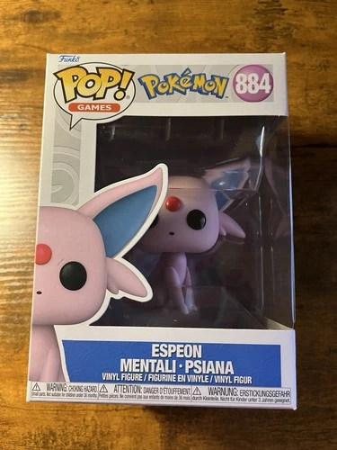 Funko Pop! Games Pokemon Espeon #884 Vinyl Figure