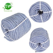 3/4" 20000Lbs 24 Strand Braided Polyester Rope Arborist Tree Camping Rope