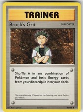 Brock's Grit 74/108 XY - Evolutions Pokemon LP