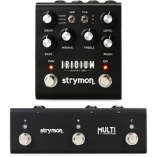 Strymon Iridium Amp & IR Cab Pedal and Multi Switch Plus Pack