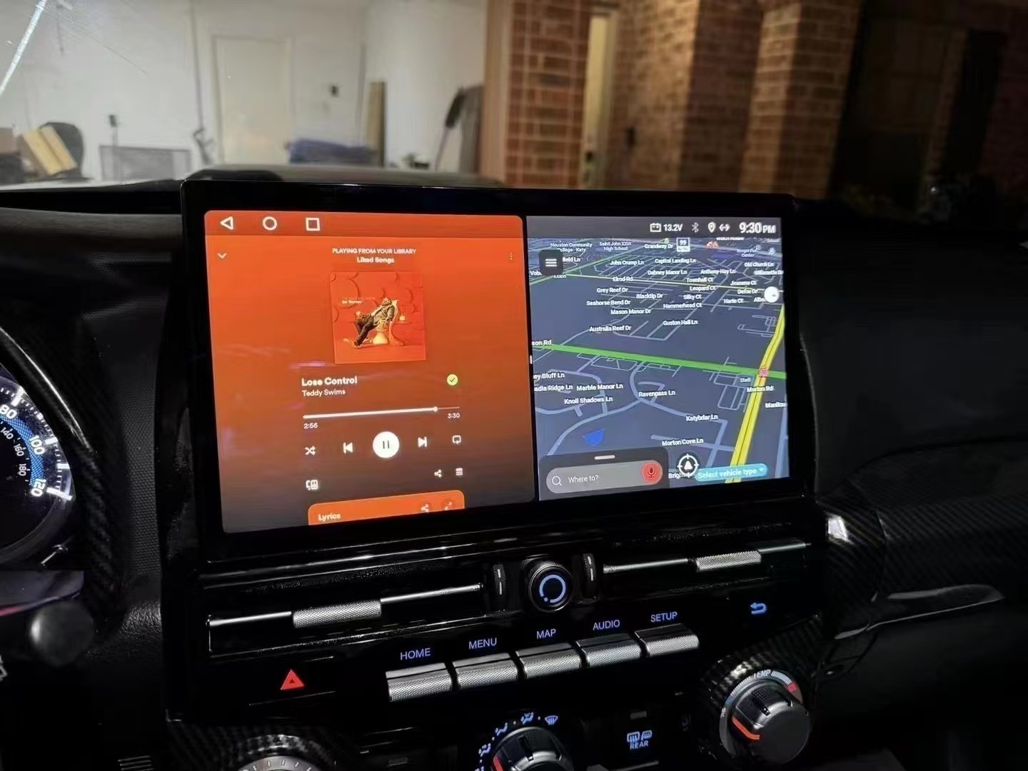 For Toyota 4Runner 2010-2024 Android Car Stereo Tesla Screen Carplay Carlink GPS