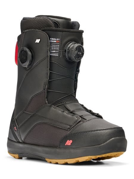K2 Kinsley Clicker X HB Women's Snowboard Boots, Black, W8.5 MY26