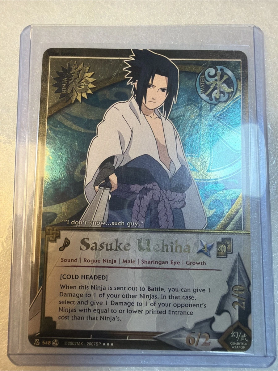 Sasuke Uchiha Card | eBay