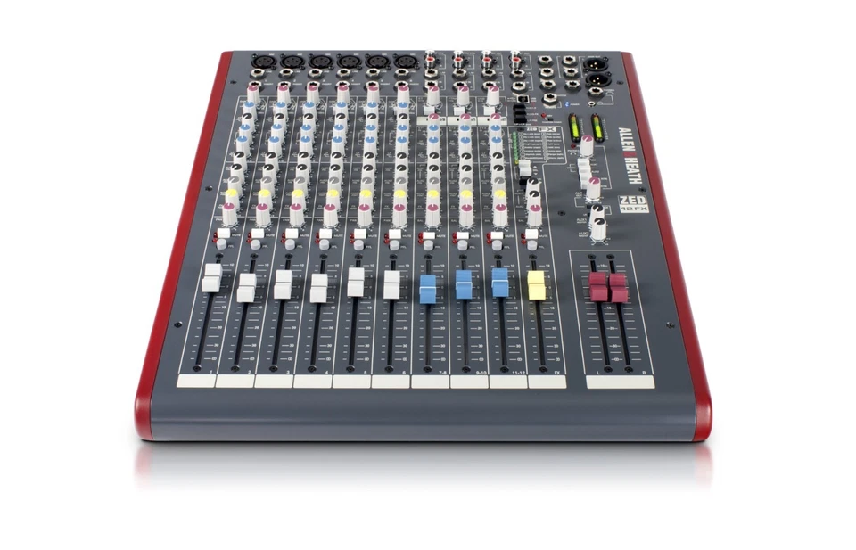 Allen & Heath ZED-12FX Multipurpose Mixer with FX for Live Sound and Recording - Image 2 of 4