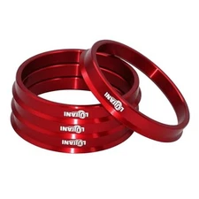 Red Universal Hub Centric Ring, 73.1 mm OD to 66.1 mm ID OD 73.1mm to ID 66.1mm