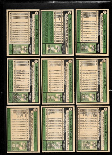 1979 OPC O PEE CHEE TOPPS MLB BASEBALL CARD 251-374 & WRAPPER SEE LIST - Picture 133 of 256