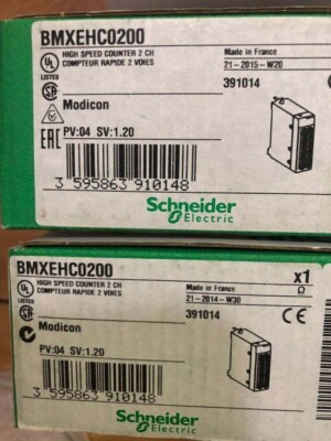 1 Stück Neu Schneider BMXEHC0200 Hochgeschwindigkeits-Zählmodul Expressversand