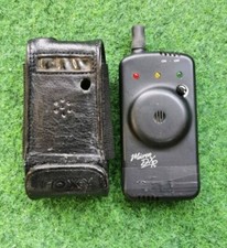 Fox Micron DXR Receiver Funkbox Ampelfarben & Lederetui Angeln Carp Fishing Wels