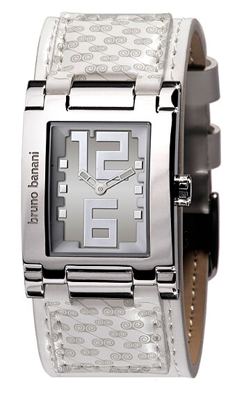 Mainstream gevaarlijk frequentie Bruno Banani Women's Watch Linos BR25949 Ladies Stainless Steel White  Patterned for sale online | eBay