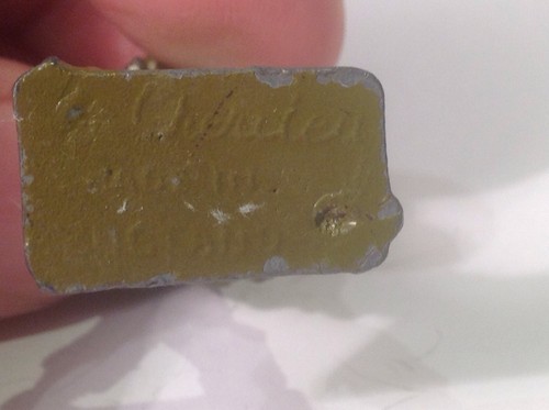 Soldat von Cherilea (Gr 331) beschädigte Waffe und Delle zum Gießen von Loch im Kopf - Bild 7 von 9