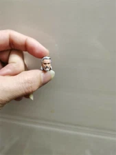 1:18 Han Solo Harrison Ford Head Sculpt Carved For 3.75" Male Action Figure Body